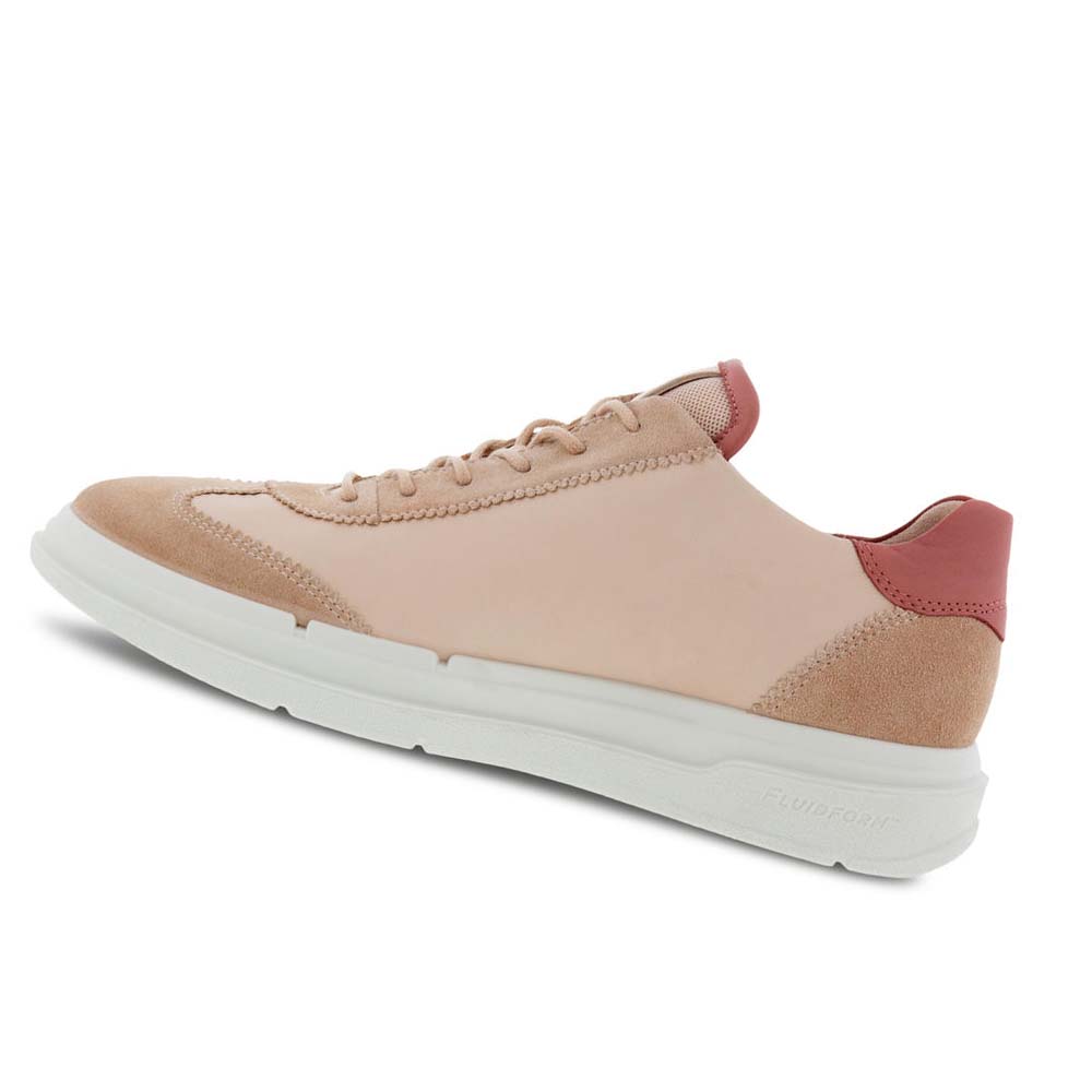 Ecco Soft X Retro-inspired Fritidssko Dame Rosa Brune | NO 85YXF